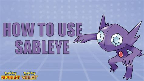 sableye moveset.